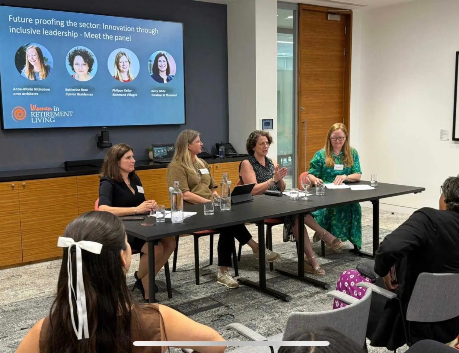 amn chairing a Women in Retirement Living panel