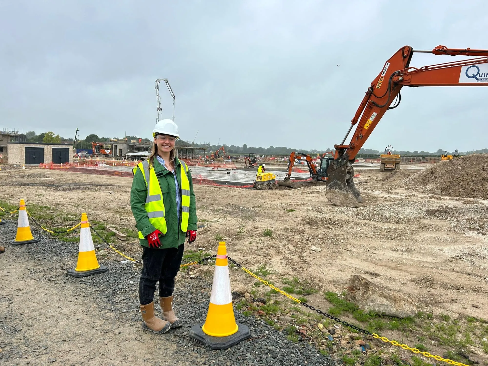 On site as groundworks begin