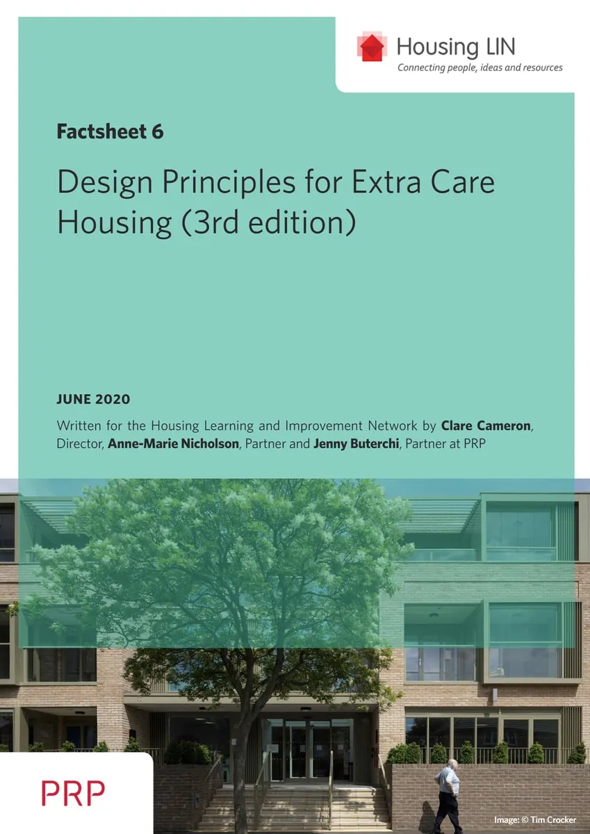 Cover of Design Principles for Extra Care Housing