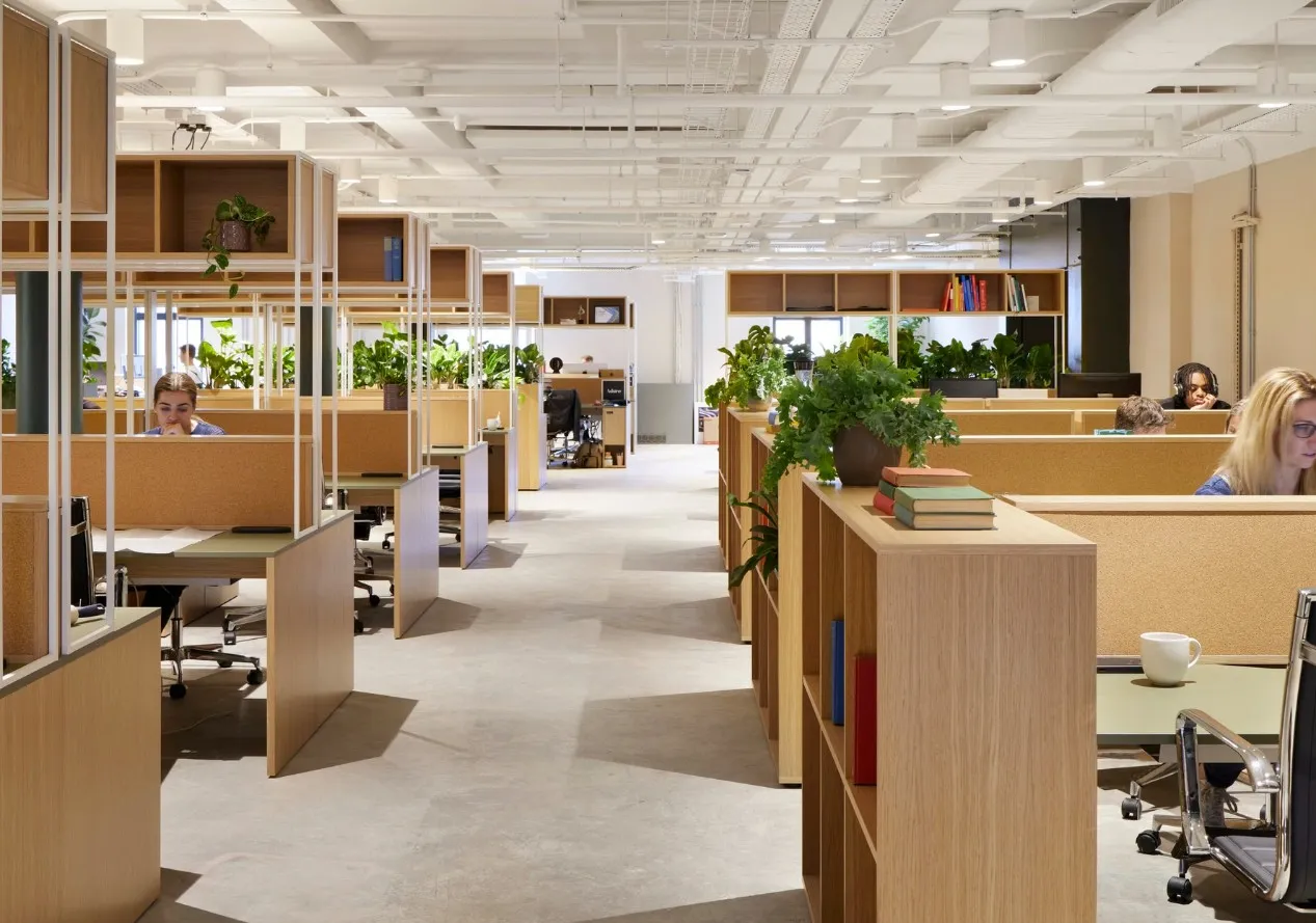 The x+why workspace at Arding & Hobbs