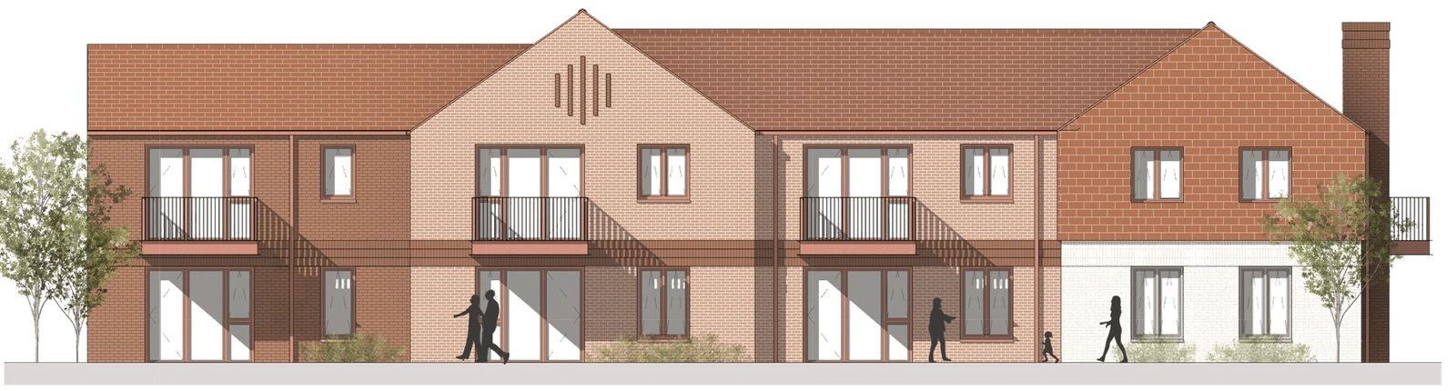 West elevation